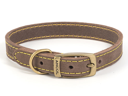 Timberwolf Luxury Leather Collar Size 6