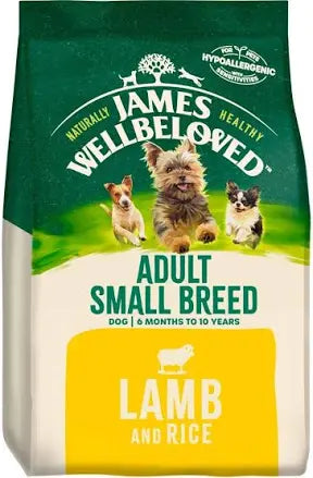James Wellbeloved Small Breed Adult Dry Dog Food Lamb & Rice