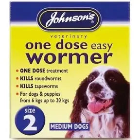 One dose wormer