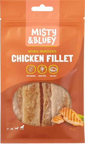 MISTY & BLUEY Chicken Fillet 70g