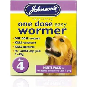 One dose wormer