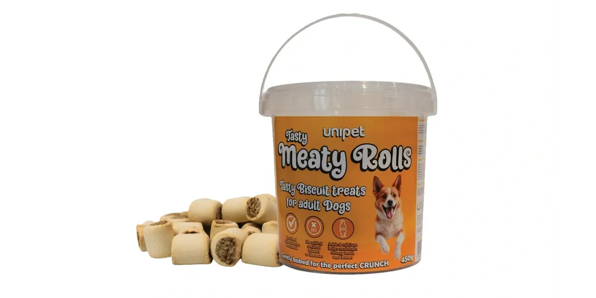 Unipet - 50 Meaty Crunch Rolls