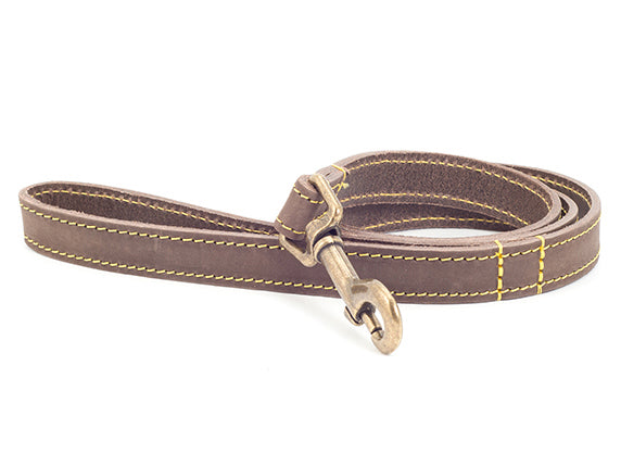 THE HERITAGE COLLECTION Timberwolf Luxury Leather Lead
