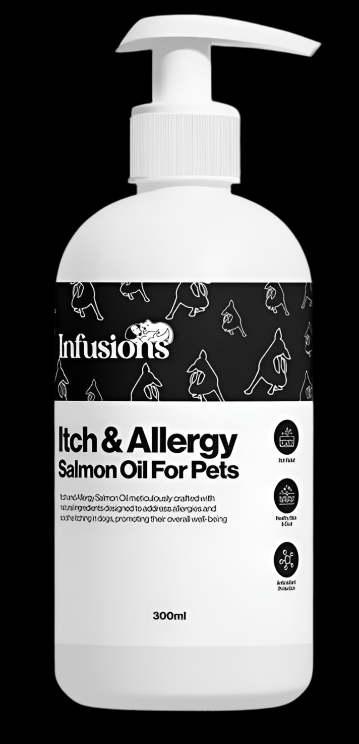 Itch & Allergy Salmon Oil For Pets