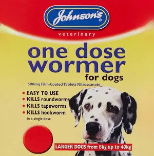 One dose wormer