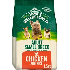 James Wellbeloved Small Breed Adult Dry Dog Food Chicken & Rice