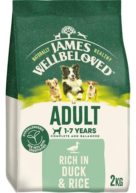 James Wellbeloved Adult Dry Dog Food Duck & Rice