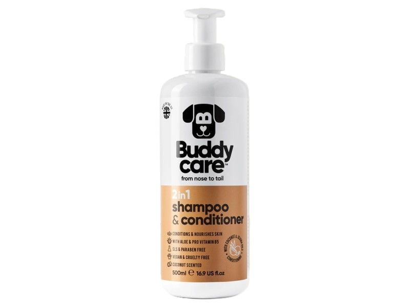 BUDDYCARE 500ML 2 IN 1 SHAMPOO & CONDITIONER