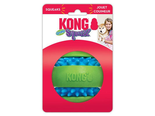 KONG SQUEEZZ GOOMZ BALL DOG TOY