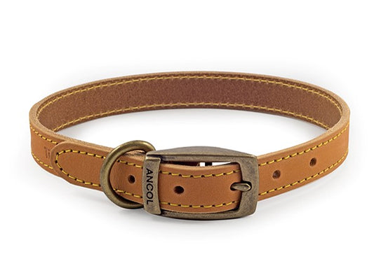 Timberwolf Luxury Leather Collar Size 5