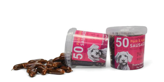 Unipet - 50 Pork & Apple Sausages