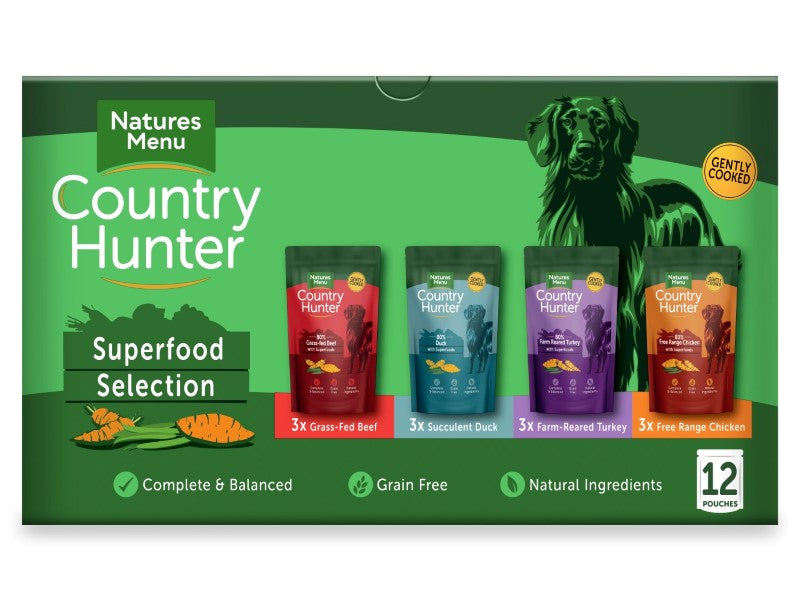 COUNTRY HUNTER DOG MULTIPACK 150G X12