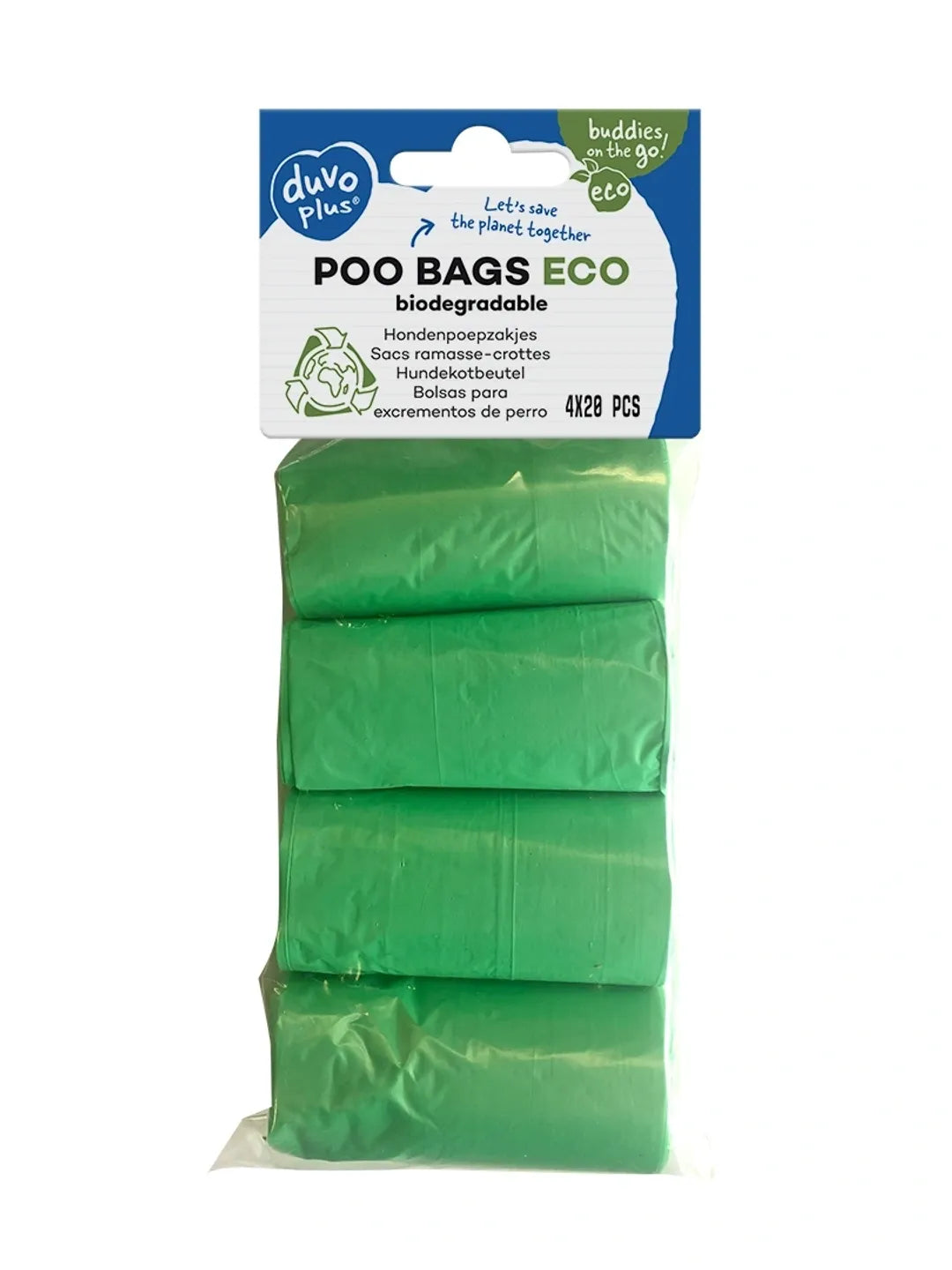 Duvo - 4 pack Poo Bags
