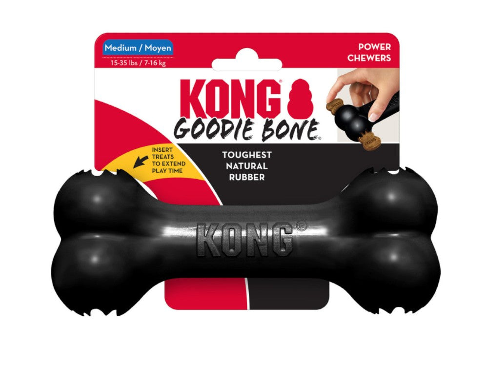KONG GOODIE BONE EXTREME BLACK