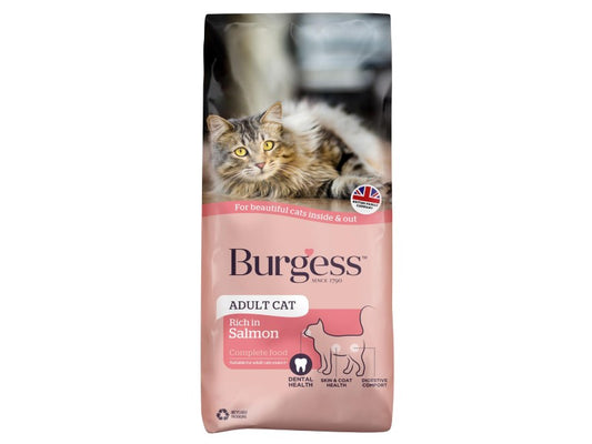 Burgess Adult Cat Salmon 1.5kg
