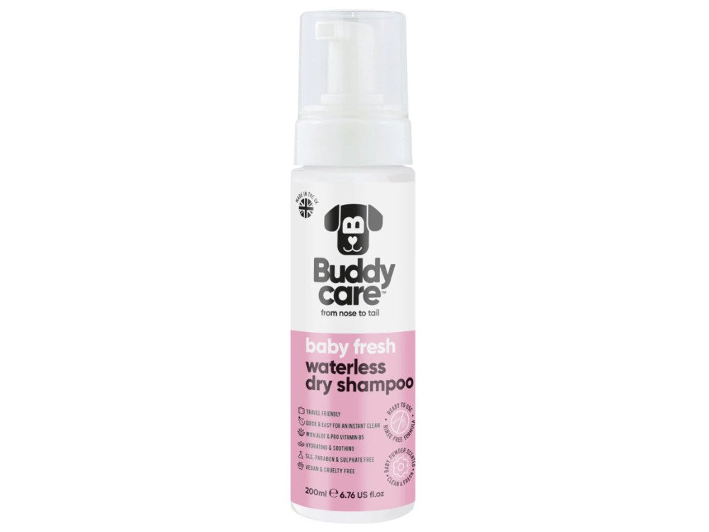 BUDDYCARE 200ML BABYFRESH WATERLESS SHAMPOO