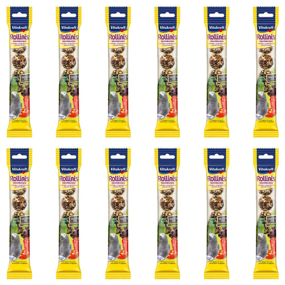 Vitakraft Rollinis 38g Bite Sized Parrot Treat