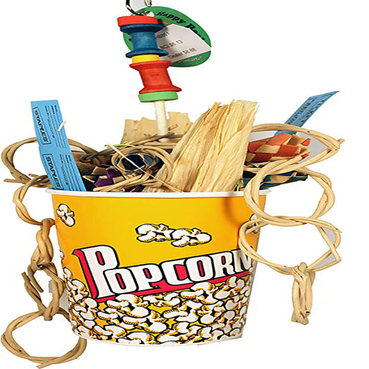 Movie Time Popcorn Parrot Toy