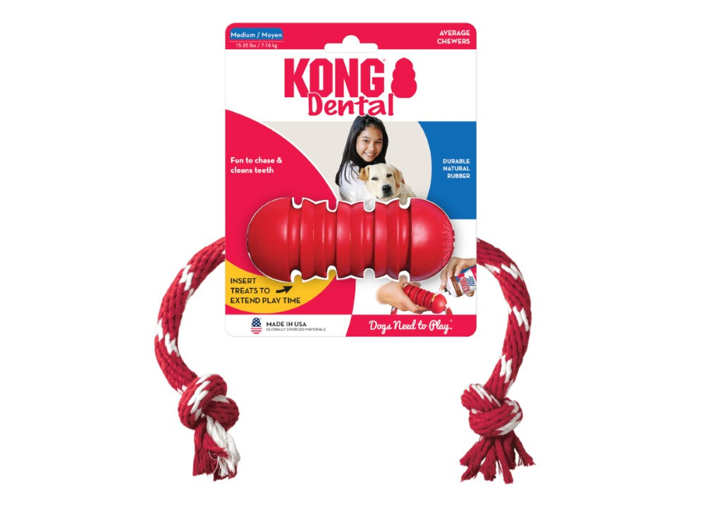 KONG DENTAL TOY RED