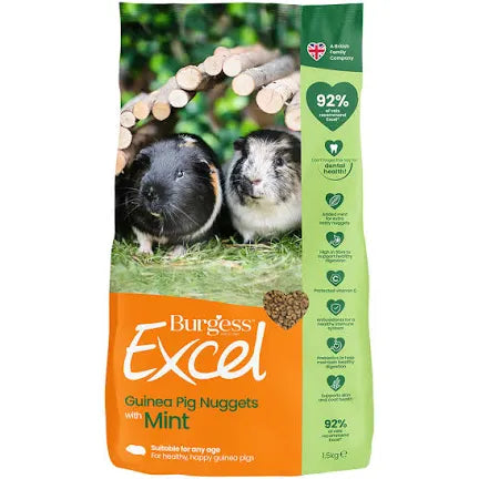 Burgess Excel Guinea Pig With Mint