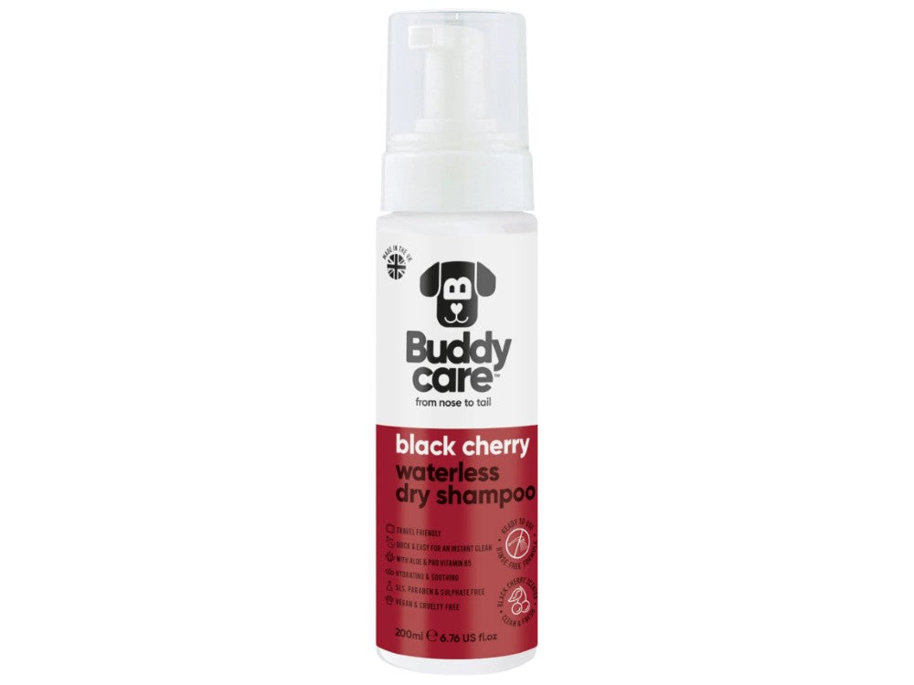 BUDDYCARE 200ML CHERRY WATERLESS SHAMPOO