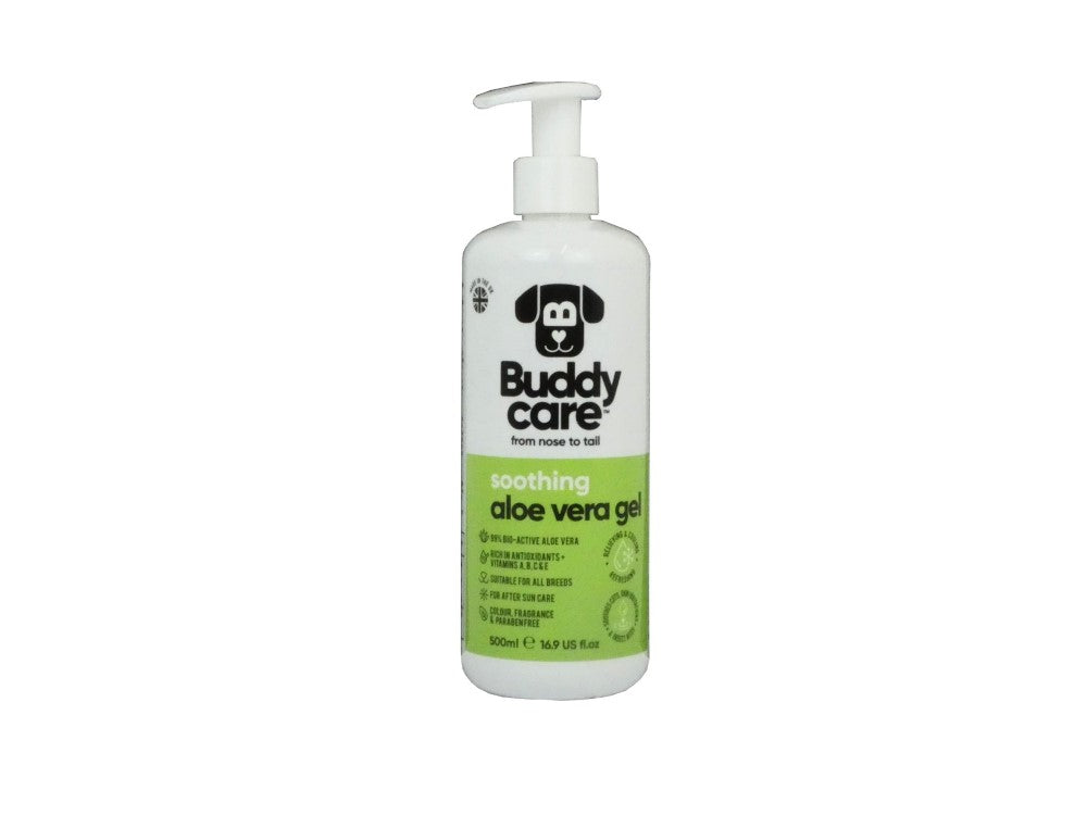 BUDDY CARE 500ML ALOE VERA GEL FOR DOGS