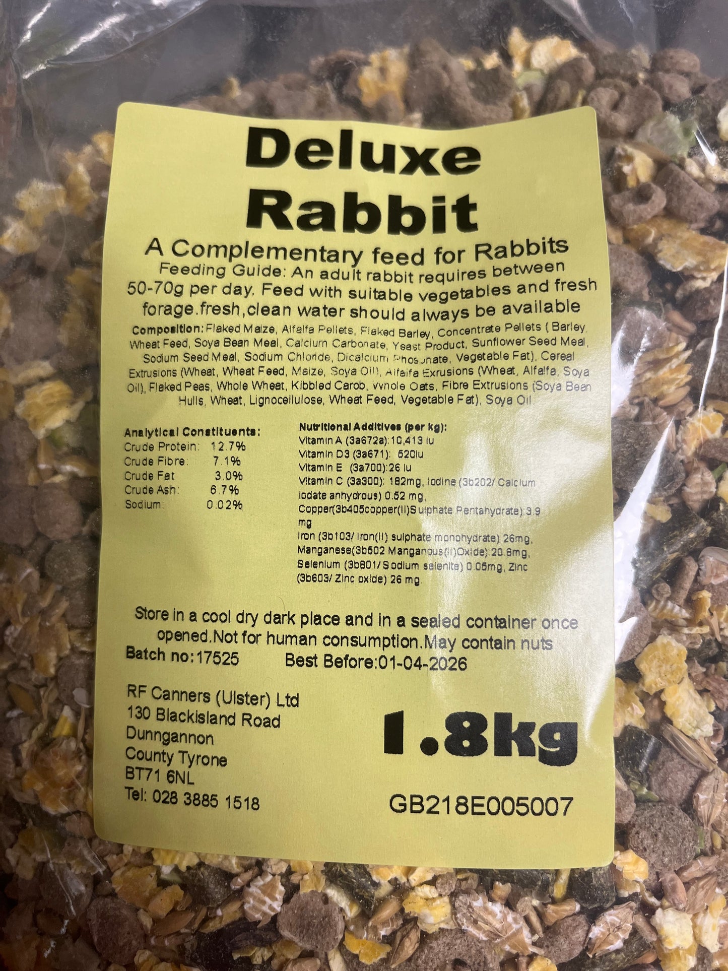 Deluxe Rabbit Food