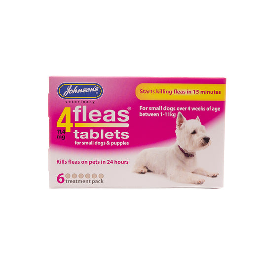 Johnsons 4fleas Tablets For Puppies & Small Dogs
