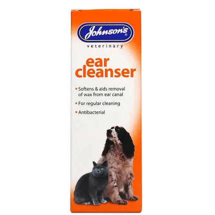 Johnson's Ear Cleanser Dog Ear Drops