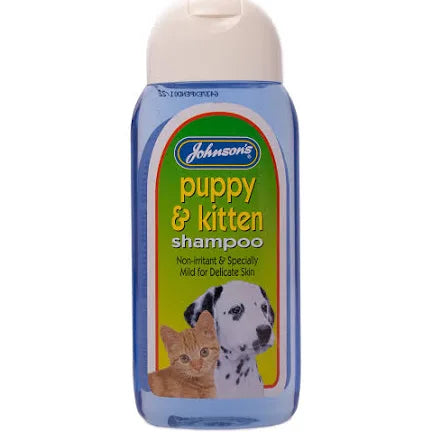JOHNSONS KITTEN & PUPPY SHAMPOO 200ML