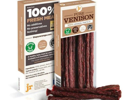 PURE VENISON STICKS 50G