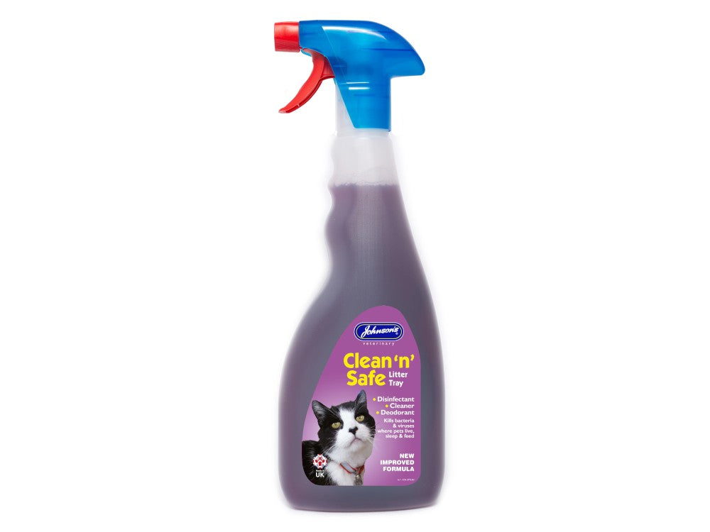 CLEAN N SAFE LITTER TRAY DISINFECTANT