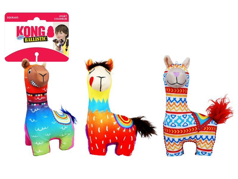KONG BALLISTIC VIBES LLAMAS ASSTD SM/MD