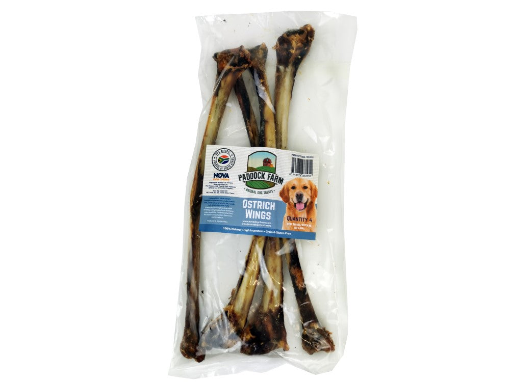 PADDOCK FARM OSTRICH WINGS 4PK