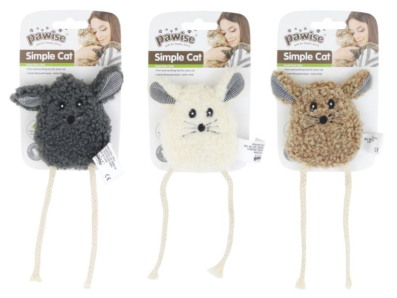 PAWISE SIMPLE CAT PILLOW CAT TOY 18.5-22.5CM