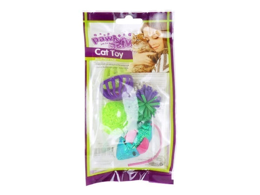 PAWISE ASSORTED CAT TOYS 4PC
