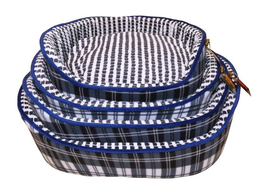SOPHIE BLUE CHECKERS BEDS