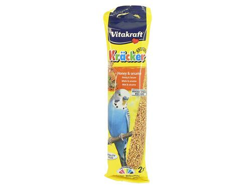 VK BUDGIE HONEY+SESAME STICKS 2PK